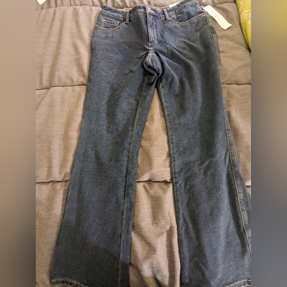 NWT Coldwater Creek Bootcut Blue jeans 10P